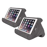 Flippy Compact (Set of 2) Tablet Pillow Stand and iPad Holder for Lap, Desk and Bed, Multi-Angle and Compatible with Kindle, Books iPad Pro 12.9, 10.9, 10.2, Air, Mini, Samsung Galaxy, iPhone 13