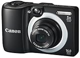 Canon PowerShot A1400 16.0 MP Digital Camera with 5X Digital Image Stabilized Zoom 28mm Wide-Angle Lens and 720p HD Video Recording (Black)