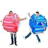 Bumper Ball for Kids,Inflatable Buddy Bumper Balls Sumo Game,Giant Human Hamster Knocker Ball Body Zorb Ball for Child Outdoor Team Gaming Play