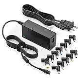 ZOZO Universal Laptop Charger 45W Power Adapter for Dell hp Acer Asus Samsung Sony Toshiba FUJITSU Delta NEC Liteon Gateway and More chromebooks ultrabook Laptop Notebook Computers …