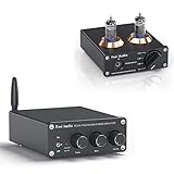 Fosi Audio BT20A Bluetooth 5.0 Stereo Audio 2 Channel Amplifie and Fosi Audio Box X2 Phono Preamp for Turntable Preamplifier