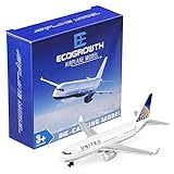 EcoGrowth Model Planes United Airlines Airplane Model Airplane Toy Plane Aircraft Model for Collection & Gifts