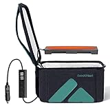 SabotHeat Smart Portable Oven for Car - 3 Adjustable Heat Levels & Timer Fast Heating Portable Food Warmer Lunch Box with for Reheating & Cooking, Lunch Box Warmer for Work, Trip, Camping