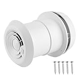 24V Rv Fan - 24V Roof Vent Ventilation Ceiling Fan for RV Motorhome Trailer, Powerful Silent Wall and Ceiling Mount ABS Caravan Roof Ventilation Extractor Fan(White)