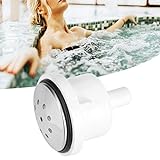 Spa Bathroom Accessory, 9 Hole Air Jet Air Nozzle Replacement, Can Automatically Bubble When Put Into Water, Easy to Use, Suitable for Spa Massage/Hot Spring/Swimming Pool/Bathtub