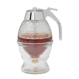Mrs. Anderson’s Baking Syrup Honey Dispenser, Glass with Storage Stand, 8-Ounce Capacity
