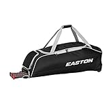 EASTON OCTANE Bat and Equipment Wheeled Bag, Black