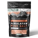 Willow & Everett Himalayan Pink Salt – Coarse Grain for Grinder Refill, 10oz / 283g – Easy Pour Spout, Non-GMO – Kosher Rock Salt for Cooking