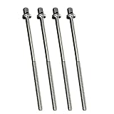 Bass Drum Tension Rods (4 Pack, 4 1/3 inch)