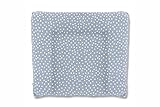 Baby Boum (75 x 85cm) Snuggly Bean Bag Cover with Spotty Design from The Youmi Misty Collection (Soft Grey)