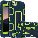 iPod Touch 7th Gen Case,iPod Touch 6th Gen Case,Kickstand Case for iPod Touch,Anti-Scratch Anti-Fingerprint Heavy Duty Protection Shockproof Rugged Cover Apple iPod Touch 2019,Blue