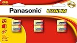 Panasonic CR2 3.0 Volt Long Lasting Lithium Batteries for Rangefinders, Cameras, Flashlights and Other Devices, 6-Battery Pack