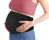 VEST Anti-Radiation Safe and Healthy Pregnancy Belt Cover Belly Band - S - Black