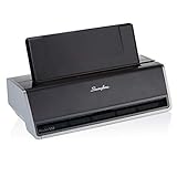 Swingline Electric 2 Hole Punch, Commercial Hole Puncher, 28 Sheet Punch Capacity, Jam Resistant, Touch Screen, Platinum (74532)
