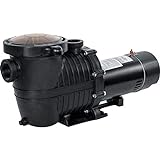 XtremepowerUS 1.5 HP Variable 2-Speed Swimming Pool Pump Above/In-ground Swimming Spa Pool Pump 230V Motor Pump