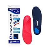 Powerstep ProTech Met Full Length - Ball of Foot Pain Relief Insole, Metatarsalgia Arch Support Orthotic for Women and Men (M 8-8.5 W 10-10.5)