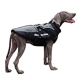 Dog Jacket with Harness & Furry Collar - Winter Coat for Dogs Extra Warm Waterproof Windproof Pet Jacket for Hiking Camping with Reflective Cold Weather Dog Coats for Large Dogs to Medium Dogs