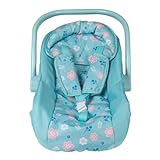 Adora Baby Doll Car Seat - Flower Power Car Seat Carrier, Perfect Accessory That Fits Dolls Up to 20 inches