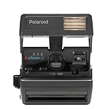 Impossible Polaroid 600 Square Black One Step Camera, Black (PRD541)
