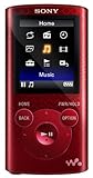 Sony NWZE383 4 GB Walkman MP3 Video Player (Red)