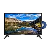 Westinghouse HD 32 Inch TV with Built-in DVD and V-Chip, Slim, Compact 720p LED Flat Screen TV, HDMI, USB, and VGA Compatible, High Definition Small TV for Kitchen or RV Camper, 2022 Model
