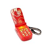B. toys- Hellophone- Red- Pretend Play Toy Cell Phone – Kids Play Phone with Light Sounds and Songs – Toddler Phone with Message Recorder- 18 months +