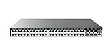 GRANDSTREAM GWN7806P Manageable Layer Switch (Layer) 2+ Rackable. Ports: 48x GbE RJ45 PoE 802.3 AF/at, 30W per Port, 360W Total Power, 6X SFP+, Brand Internal PSU