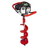 Earthquake E43 1-Person Earth Auger Powerhead, 43cc 2-Cycle Viper Engine, 30:1 Transmission, 5 Year Limited Warranty