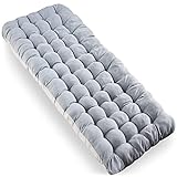 Zone Tech Outdoor Camping Cot Pads Mattress - Gray Premium Quality Comfortable Thicker Cotton Sleeping Cot Lightweight Waterproof Bottom Pad Mattress for Adult, Kid
