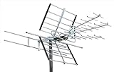PIBIDI Outdoor TV Antenna, Long Range Digital OTA Antenna for 4K 1080P VHF UHF, 200 Mile Range (UHD-8903)