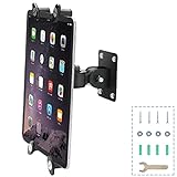 GSRUAN Tablet Wall Mount, Suitable for 7 to 13 inch Tablet PCs, Homes, Classrooms, Medical Places, Business （Black）