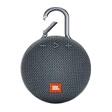 JBL Clip 3, Blue - Waterproof, Durable & Portable Bluetooth Speaker - Up to 10 Hours of Play - Includes Noise-Cancelling Speakerphone & Wireless Streaming