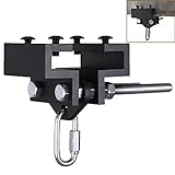 Heavy Duty Steel Beam Clamp,Heavy Bag Mount,I Beam Clamps and Hangers Punching Bag Hanger for Boxing MMA Training,500LBS Capacity