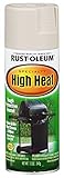 Rust-Oleum 7750830 High Heat Enamel Spray Paint, 12 oz, Almond