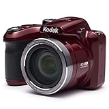 Kodak AZ401RD Point & Shoot Digital Camera with 3' LCD, Red