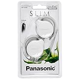 Panasonic RPHS46EW White Slim Headphones Clip Type Earphones RP-HS46