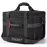 TOURIT Cooler Bag 60-Can Insulated Soft Cooler Large Collapsible Cooler Bag 40L Lunch Coolers for Picnic, Beach, Work, Trip, Black