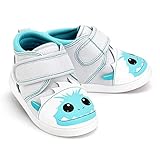 ikiki Squeaky Shoes for Toddlers w/Adjustable Squeaker Yeti (6, Bernard Manaslu)