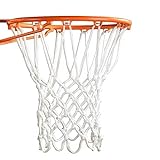 Heavy Duty Basketball Net with 12 Loops, Replacement Net for Indoor or Outdoor Hoops, Rim Not Included