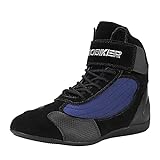 HEROBIKER Motorcycle Combat Boots Racing Hiking Outdoor Work Mid Ankle Shoes for Men