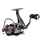 Ashconfish Spinning Reel, Saltwater Spinning Fishing Reels, Freshwater Fishing Reel, Ultra Lightweight Body, 8 Stainless Steel BB, 5.0:1 Gear Ratio, Max 17.6lbs Drag, Come with 109Yards Braided Line