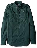 5.11 Men's Taclite Class A PDU Long Sleeve Shirt, Spruce Green, Large-Tall