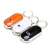 Whistle Key Finder Keychain Sound LED With Whistle Claps - Electronic Accessories & Gadgets Electronic Accessories -1 x Key finder