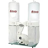 Grizzly Industrial G1030Z2P - 3 HP Dust Collector with Aluminum Impeller