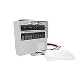 A510C Pro/Tran2 50-Amp 10-Circuit 2 Manual Transfer Switch
