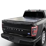 Calffree Hard Folding Truck Bed Tonneau Cover | CFHT-016 | Fits 2015-2023 Ford F150 | F150 Lightning 5'5'Bed (66')
