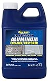 STAR BRITE Ultimate Aluminum Cleaner & Restorer - Aluminum Boat Cleaner - Perfect for Pontoon Boats, Jon Boats & Canoes 64 OZ No Sprayer (087762)