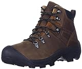 KEEN Women's Pyrenees Mid Height Waterproof Leather Hiking Boot, Syrup/Leather, 11 M (Medium) US
