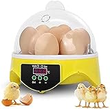 Sailnovo Incubators for Hatching Eggs, 6 Egg Incubator with Temperature Control, Digital Incubators for Chicken Eggs Poultry Duck Goose Quail Birds Turkey, Egg Hatching Incubator for Kids Gift(Small)