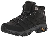 Merrell Men's Moab 3 Prime Mid Waterproof Hiking Boot, Black, 11 Wide